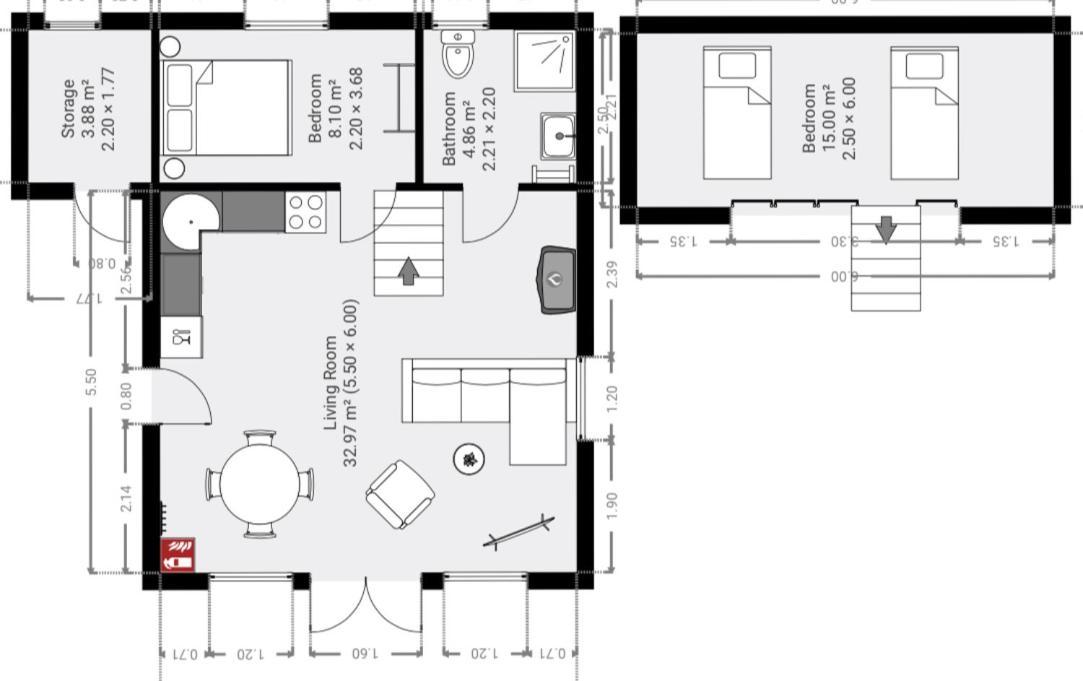Chalet Met Loft - Vakantiepark De Schreiershoek Dokkum Esterno foto